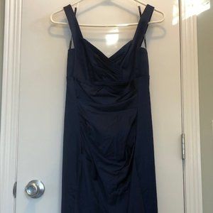 Donna Morgan Navy Cocktail Dress